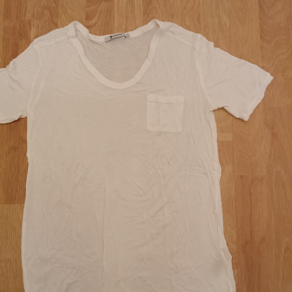 T ALEXANDER WANG/ hite Short Sleeve Top/Size S